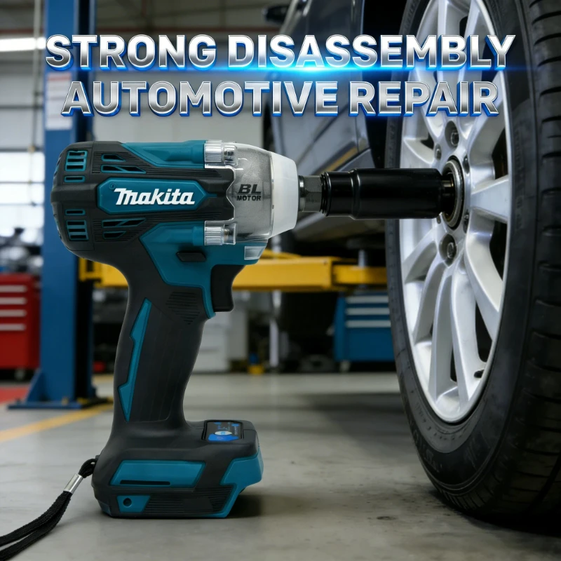 Heavy Equipment And Machinery - Makita DTW300Z Kablosuz Fırçasız Darbeli Somun