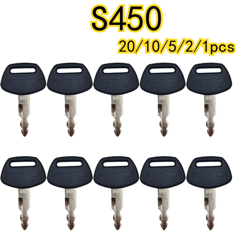 Heavy Equipment Logos - 20/10/5/2/1 adet S450 Ekskavatör Ağır Ekipman