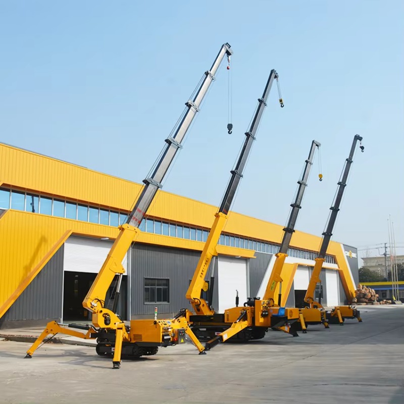 Heavy Equipment Handling - 8T Hidrolik Örümcek Vinç Ağır Hizmet