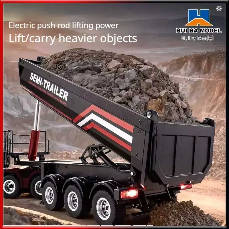 Huina 1/18 1509 Rc Yarı Damper - Dump Truck Toy incelemesi ve fiyatı
