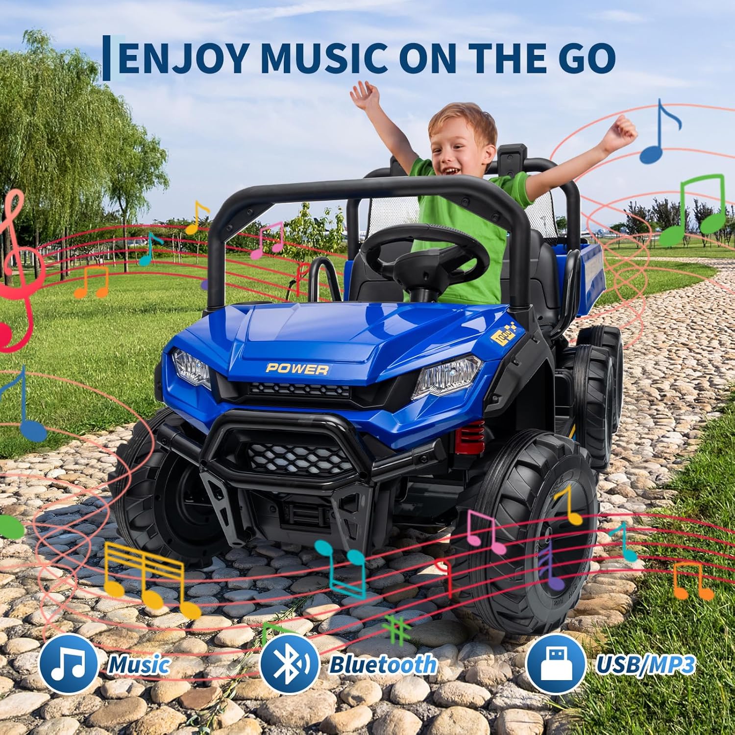 24V 4 Çekerli 2 Kişilik Çocukl - Dump Truck Toy incelemesi ve fiyatı