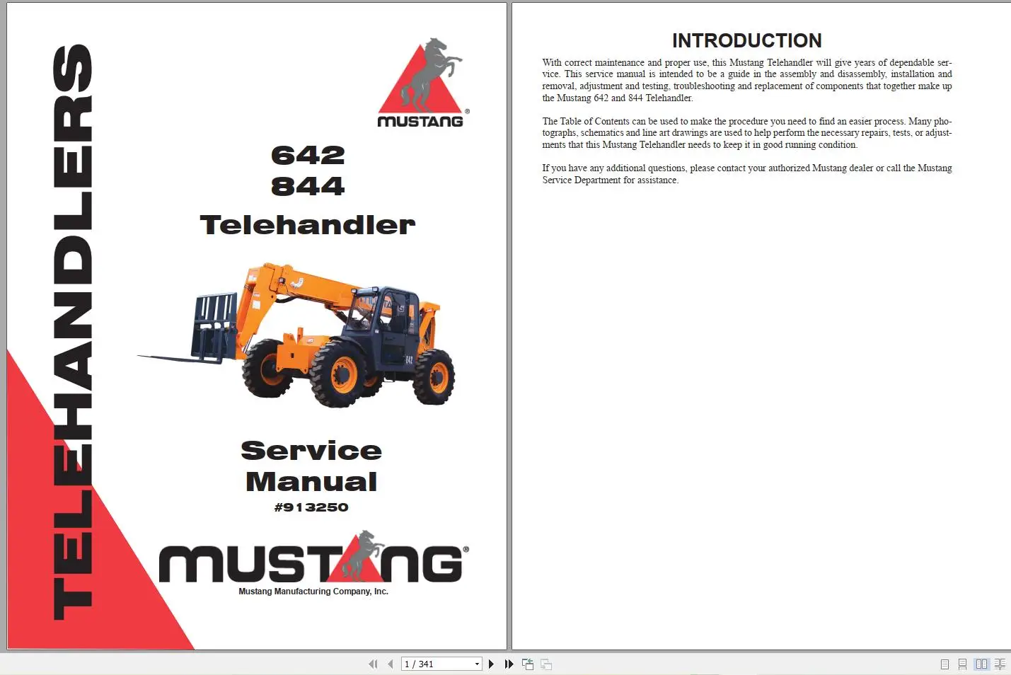 AutoDVD Mustang Machinery Ağır - Heavy Equipment Manual incelemesi ve fiyatı