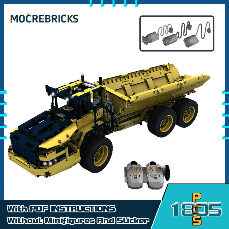 MOC Kentsel Gelişmiş Yapı Taşl - Dump Truck Toy incelemesi ve fiyatı