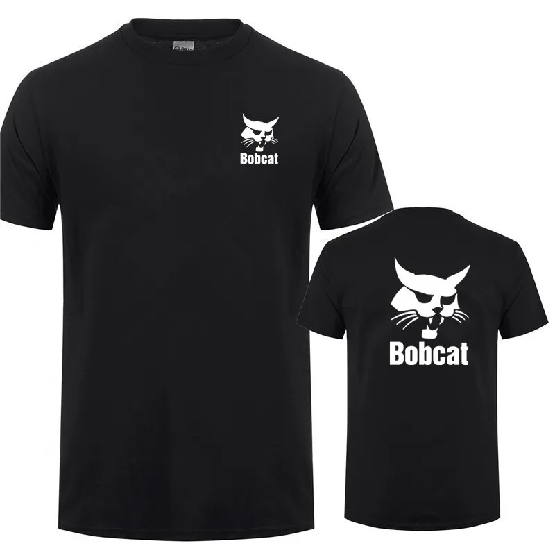 Bobcat T Shirt Yaz Erkek Kısa  - Heavy Equipment Logos incelemesi ve fiyatı