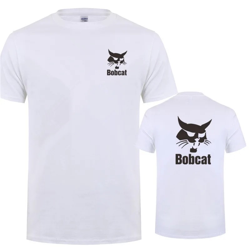 Bobcat T Shirt Yaz Erkek Kısa  - Heavy Equipment Logos incelemesi ve fiyatı