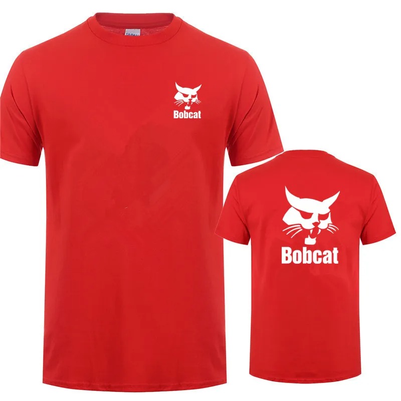 Bobcat T Shirt Yaz Erkek Kısa  - Heavy Equipment Logos incelemesi ve fiyatı