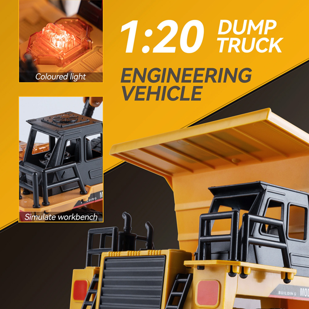 1:20 Ölçekli 4WD RC Damperli K - Dump Truck Toy incelemesi ve fiyatı
